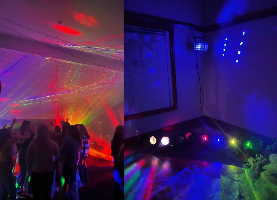Disco party lights